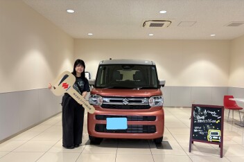 スペーシアカスタムご納車させて頂きました！！！